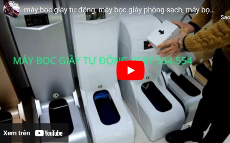 Máy bọc giày tự động thông minh